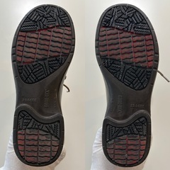 レディースミドル丈ブーツゴアテックスショート丈ブーツミドルブーツブラウン茶色23.0センチEEE 3E婦人靴女性用ムートンブーツの画像