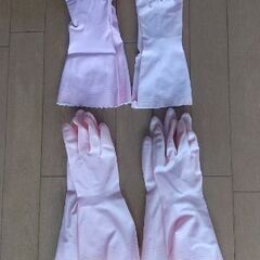 雪かき用スコップとゴム手袋（Mサイズｘ５）の画像