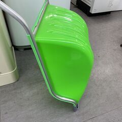 深型ママさんダンプ パパさんダンプ カッターキャリー スノーダンプ グリーン 雪かき 除雪 札幌市手稲区の画像