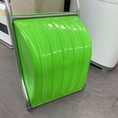 深型ママさんダンプ パパさんダンプ カッターキャリー スノーダンプ グリーン 雪かき 除雪 札幌市手稲区の画像