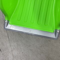 深型ママさんダンプ パパさんダンプ カッターキャリー スノーダンプ グリーン 雪かき 除雪 札幌市手稲区の画像