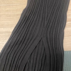 ロングワンピース ニット ドレスの画像