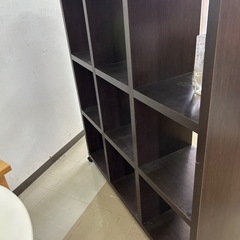 棚　家具　飾棚　本棚　収納棚　大川家具購入の画像