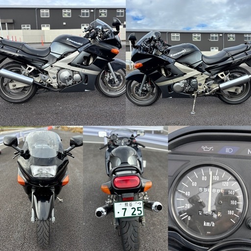 ⭐️車検長い、令和8年12月❗️Kawasaki.ZZR400.ツアラーオートバイ⭐️オイルやエレメント交換済みで快調⭐️