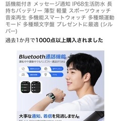 スマートウォッチ新品未開封品の画像