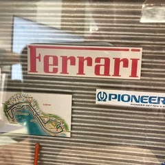 石2511-111 パトリックリシャール　3D組み立てアート　フェラーリF1ピットガレージ　中古の画像