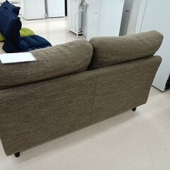 リユースのサカイ栃木店★ジモティ割あり★  ソファー モカブラウン W122×D74×H76 クリーニング済み TC11466の画像