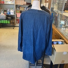K2511-090 CEPO デニム ジャケット Mサイズ インディゴ 汚れ有りの画像