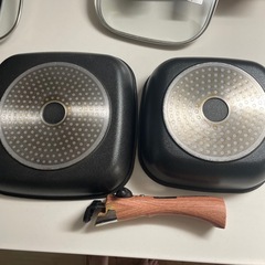 四角いフライパンの画像