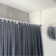 【カーテンポール】ワイド/パーテーション の画像