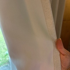 ニトリ オーダーサイズカーテンRD016 幅192cmの画像