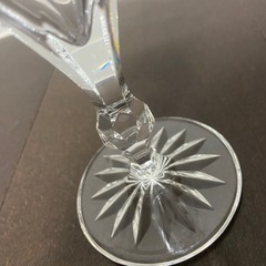 HOYAクリスタルカット 
シャンパングラス 6脚セットの画像