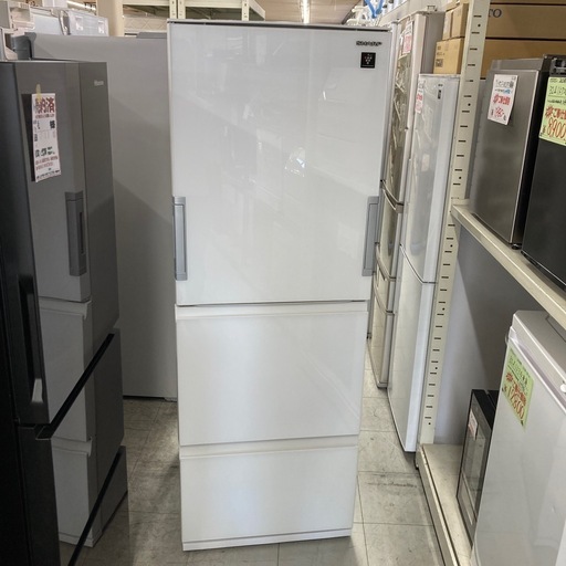 ⭐︎6ヶ月保証⭐︎シャープ　356L3ドア冷蔵庫　2019年製　SJ-GE36E