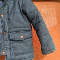 ジャケット、サイズ120、前面ポケット付き。の画像
