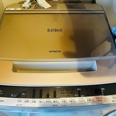 HITACHI洗濯機 10kg BW-V100C(好評につき受付終了
)の画像