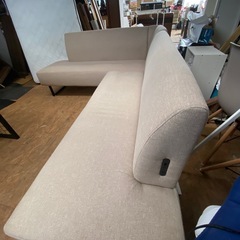 【ニトリ】L字型カウチソファの画像