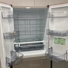 ⭐︎1年間保証⭐︎509L6ドア冷蔵庫　2022年製　GR-U510FKの画像