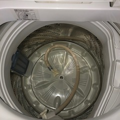 北海道旭川市発直接引渡し限定品 Panasonic 全自動洗濯機 NA-F50B12 5kg 2019年製 パナソニック ホワイト 中古 通電動作OK 現状品の画像