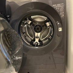 SHARP ES-X12Cドラム式洗濯機 本体(右開き)の画像