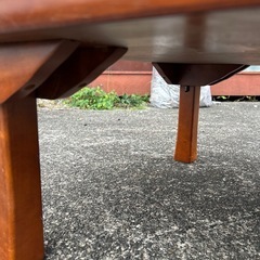 【レトロ】 折りたたみローテーブルの画像