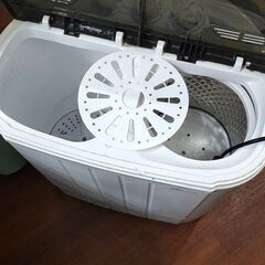 小型二槽式洗濯機　3.6kgの画像