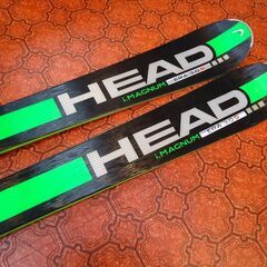 HEAD ヘッド Supershape i.magnum スーパーシェイプ i マグナム ビンディング付 スキー板 163cmの画像