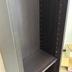 棚　可動可能棚付き　大川家具購入　2台で1000円 ですの画像