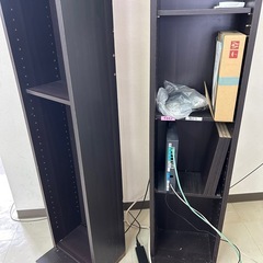 棚　可動可能棚付き　大川家具購入　2台で1000円 ですの画像