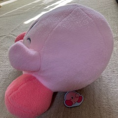 星のカービィ風毛フェルトBIGぬいぐるみの画像