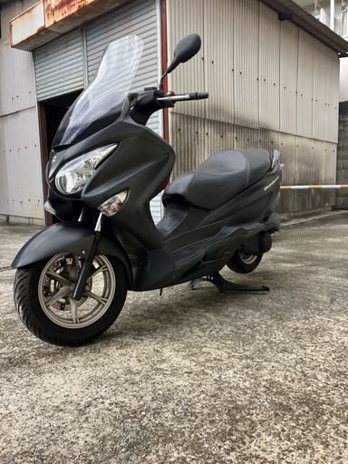 エンジン始動動画あり堺市堺区バーグマン200