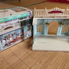 シルバニアファミリー　街のジェラートショップ　現状品のみの画像