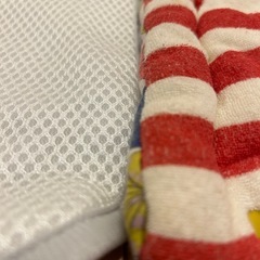 ベビーカーシート　クッション　マーキーズ　ニトリの画像