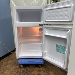 I554 🌈 Haier 冷蔵庫 (85L) ⭐ 動作確認済 ⭐ クリーニングの画像