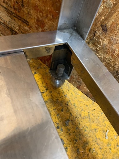 N(7657) ステンレス作業台 W600D600H800 厨房用品 飲食店 店舗用 業務用 直接引き取り歓迎 大阪