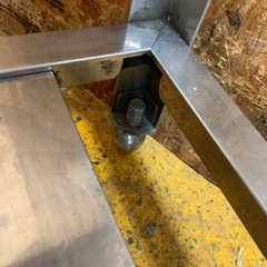 N(7657) ステンレス作業台 W600D600H800 厨房用品 飲食店 店舗用 業務用 直接引き取り歓迎 大阪の画像