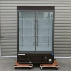 ≪yt2097ジ≫ 福島工業 業務用 リーチイン冷蔵ショーケース MSS-120GHMSR 2018年 幅120cm 単相100V 簡易動作確認済 現状品 71023-03の画像
