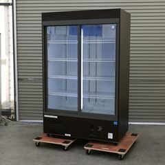 ≪yt2097ジ≫ 福島工業 業務用 リーチイン冷蔵ショーケース MSS-120GHMSR 2018年 幅120cm 単相100V 簡易動作確認済 現状品 71023-03の画像