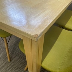 取引中　ダイニングセットの画像