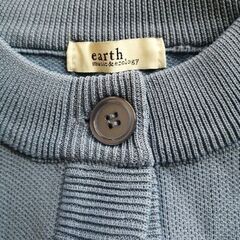 レディースカーディガン　earth　music&ecologyの画像