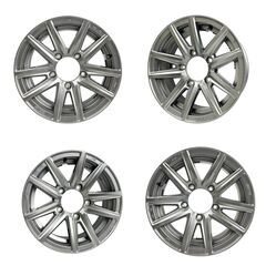 未使用●KYOHO ザインSS●15インチ ジムニー ホイール ナッㇳ付き 5穴の画像