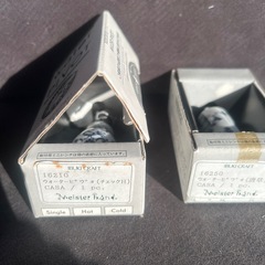 未使用　2点セット　ウォーターピヴォ　蛇口　ハンドル　リフォーム　HOT　洗面台の画像