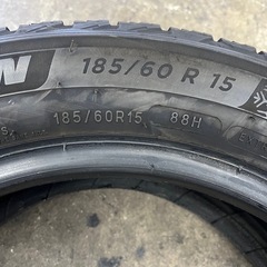 185/60R15 スタッドレス ミシュラン XICE snow 4本の画像