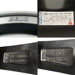 未使用●KYOHO ザインSS●15インチ ジムニー ホイール ナッㇳ付き 5穴の画像