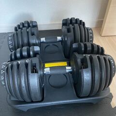 可変式ダンベル24kg ×2個 セット TOP FILMの画像