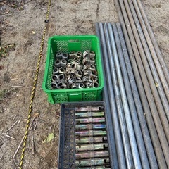 中古単管パイプ資材セット　の画像