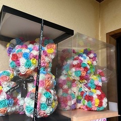 くまの飾り物の画像