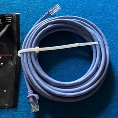 Harmonet 5m ライトブルー LANケーブル カテゴリ6の画像