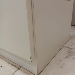 リユースのサカイ栃木店★ジモティ割あり★  TV台 ホワイト W150×D48×H47.5 クリーニング済み TC11471の画像