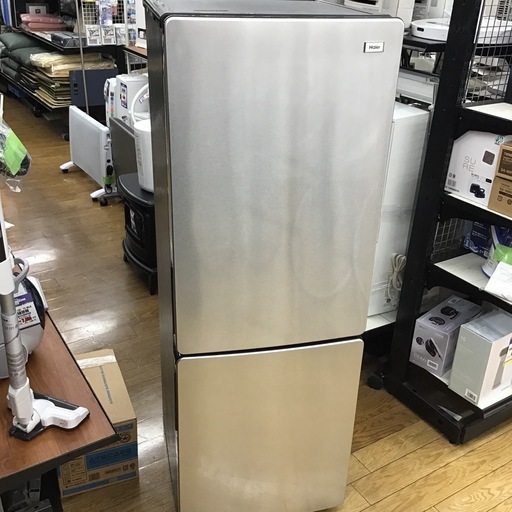 #K-8【ご来店頂ける方限定】 Haierの2ドア冷凍冷蔵庫です