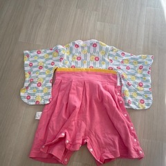 袴ロンパース　女の子
の画像